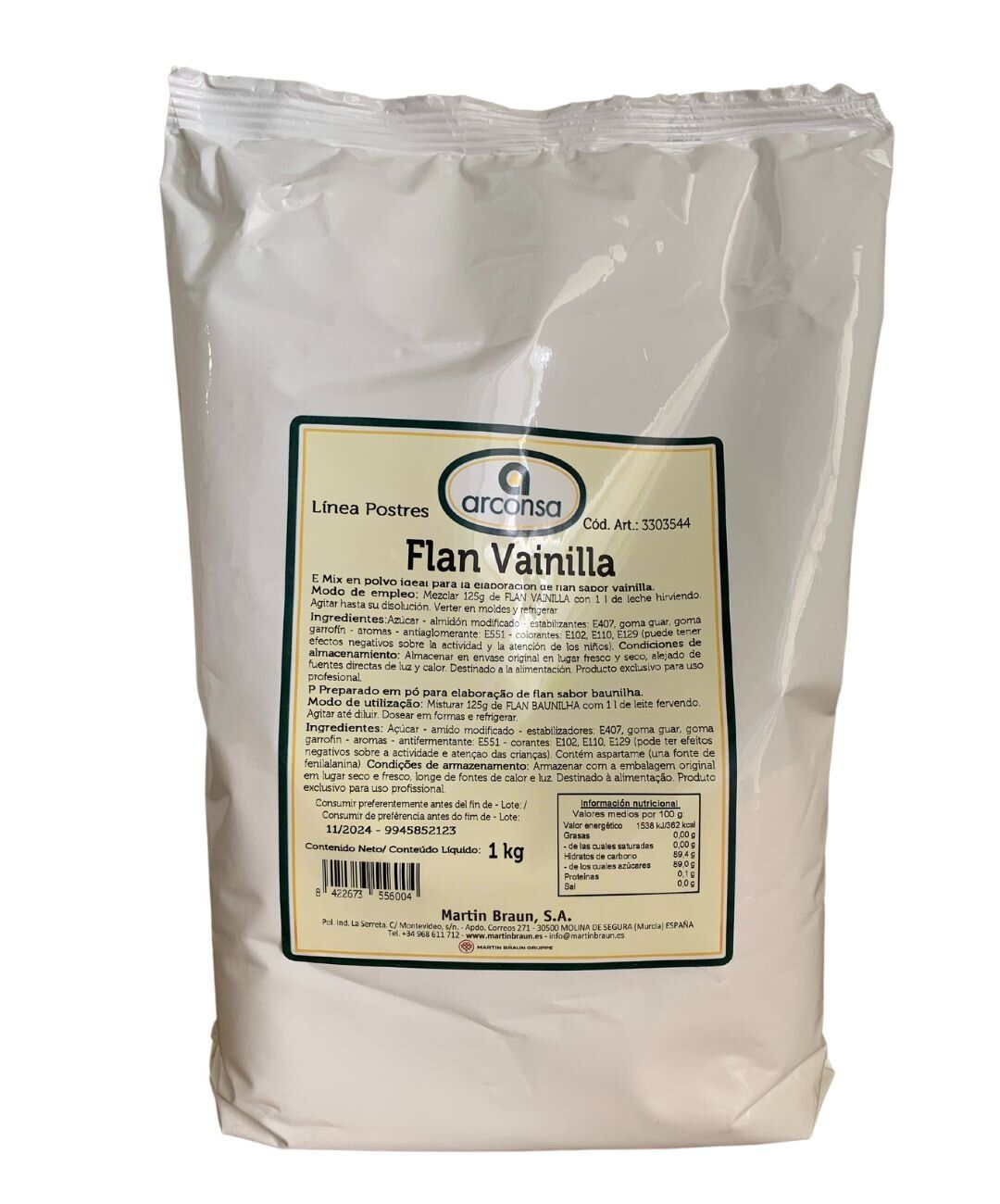 Vainilla en polvo Fleibor x 50gr  Madelein® - Tienda de Respostería