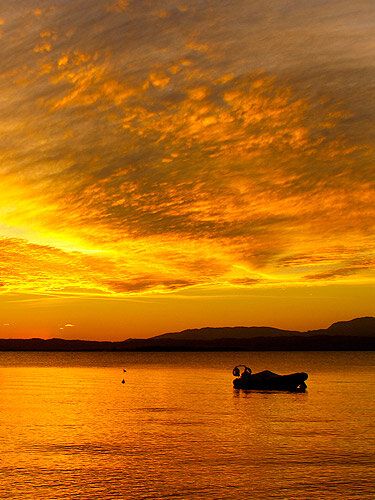 Camping tramonto Lago di Garda