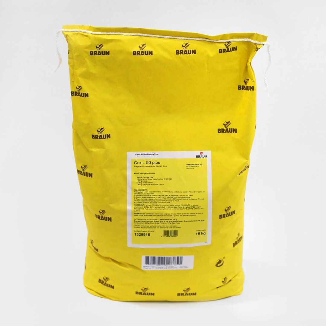 Mix 50% in polvere per lievitati dolci